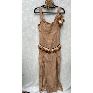 Indian Maiden Halloween Costume with Headband Cinema Secrets Medium Halloween